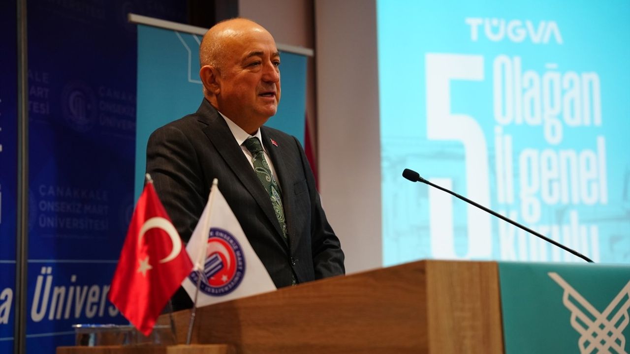 TÜGVA 5. Olağan Çanakkale İl Genel Kurulu — Beşinci'den Gazze ve Gençlik Mesajı