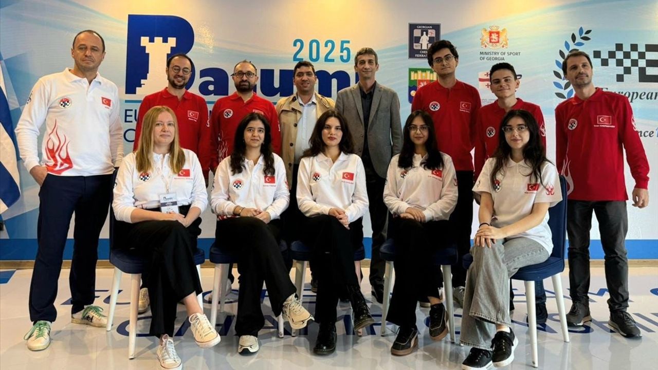 Türkiye, Avrupa Takımlar Satranç Şampiyonası'nda Genel Kategoride Tarihi 10.'luğu Aldı