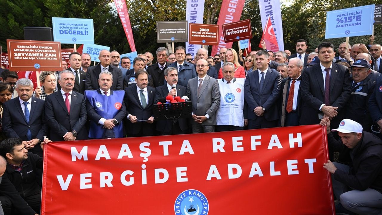 Türkiye Kamu-Sen'den Memur ve Emekliye 'Ek Zam' ve 'Refah Payı' Talebi