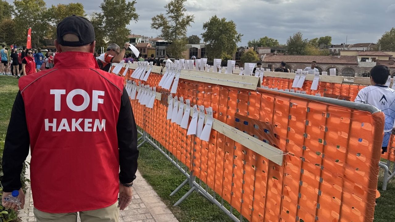 Türkiye Oryantiring Şampiyonası Edirne'de Başladı