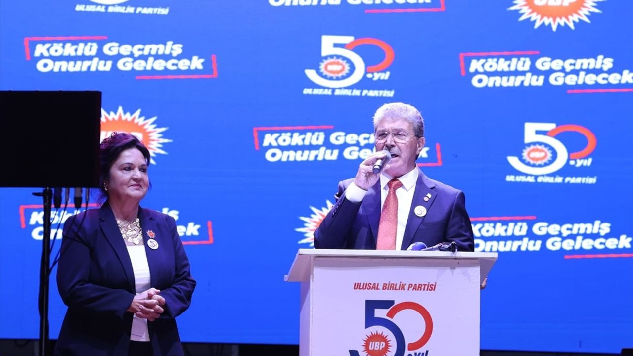 UBP 50. Kuruluş Yıldönümü: Ersin Tatar 'Federasyon Defteri Tarihin Mezarlığına Gömüldü'