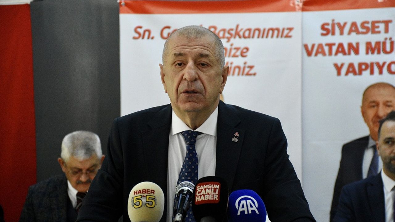 Ümit Özdağ Samsun'da: 'Büyükşehir Kanunu Kaldırılacak, Köylere Dönüş Desteklenecek'