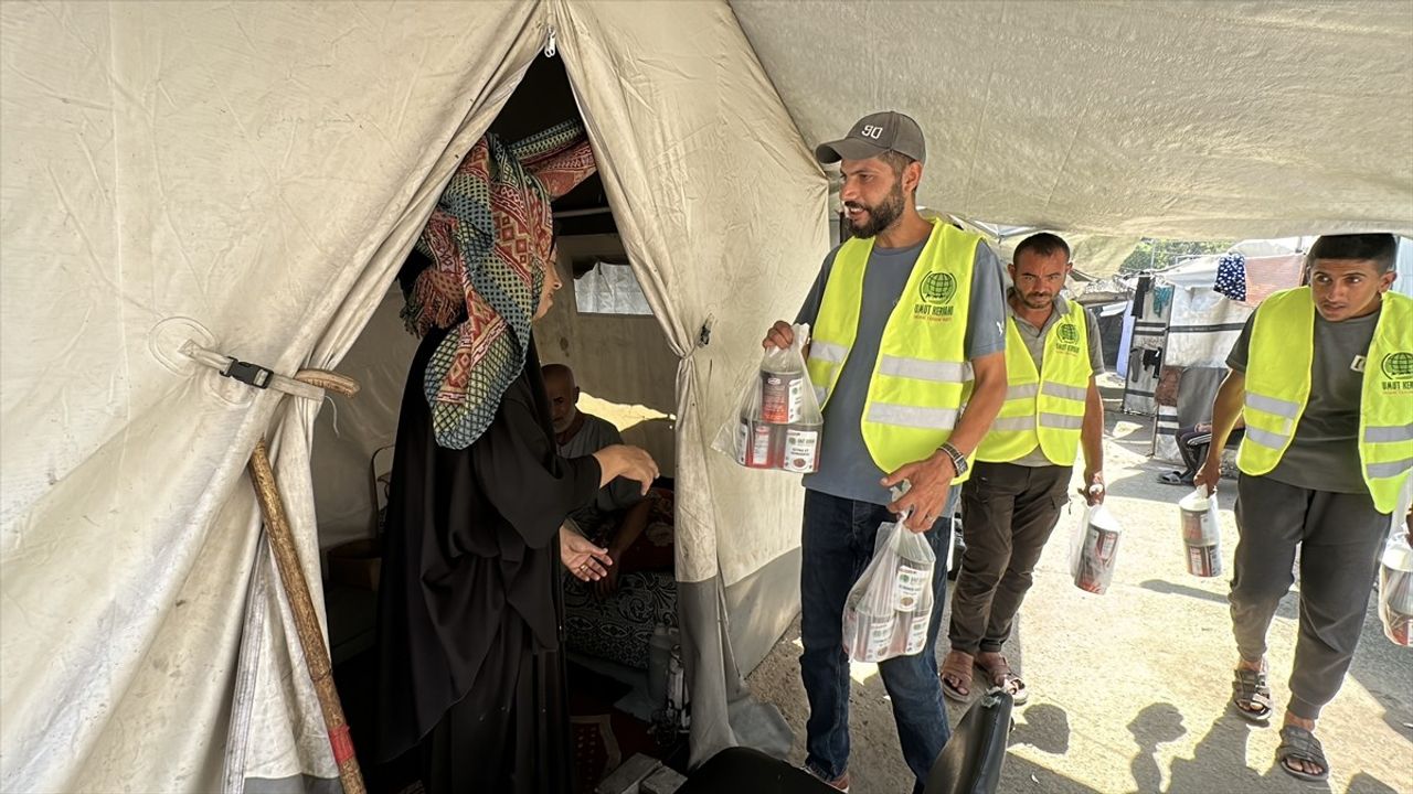 Umut Kervanı'ndan Gazze'ye 192 milyon lira yardım