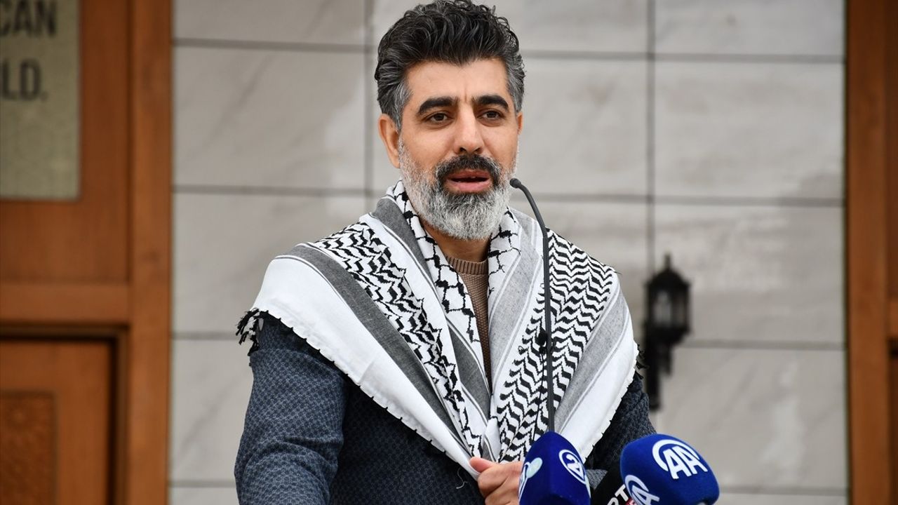 Üsküp'te IBU Öğrencilerinden Filistin'e Destek Gösterisi