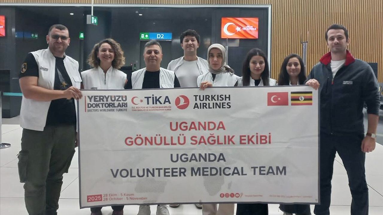Yeryüzü Doktorları TİKA ile Kampala'ya: 50 Zorlu Vaka İçin Genel Cerrahi Ekibi