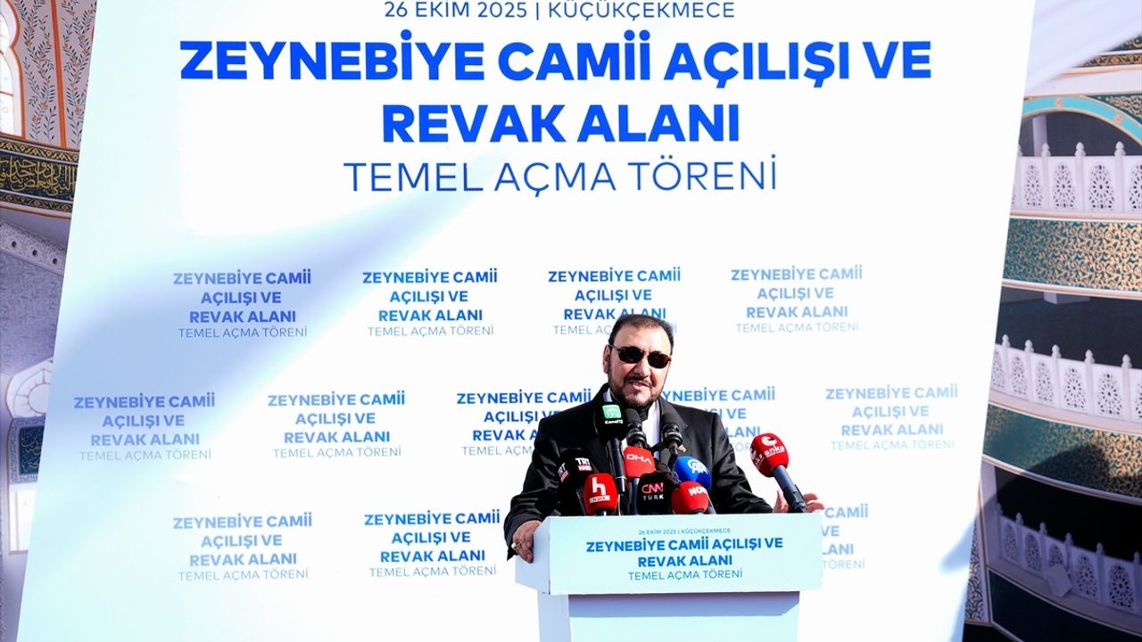 Yılmaz: Fesih ve silah bırakma adımları olumlu; Zeynebiye Camii İstanbul siluetine yeni mana halkası ekledi