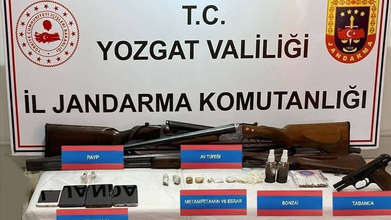 Yozgat merkezli uyuşturucu operasyonu: 4 tutuklama