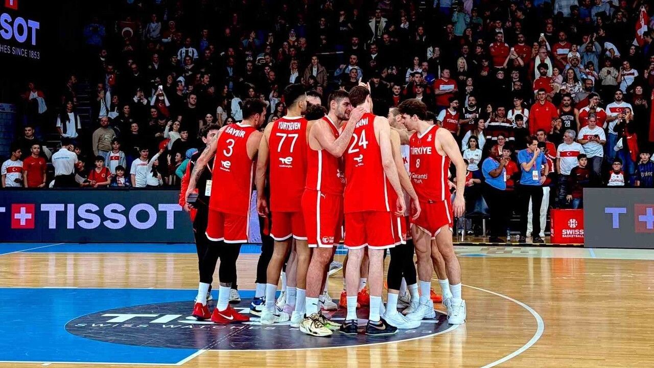 2027 FIBA Dünya Kupası Elemeleri: Türkiye, İsviçre'yi 85-60 Yendi