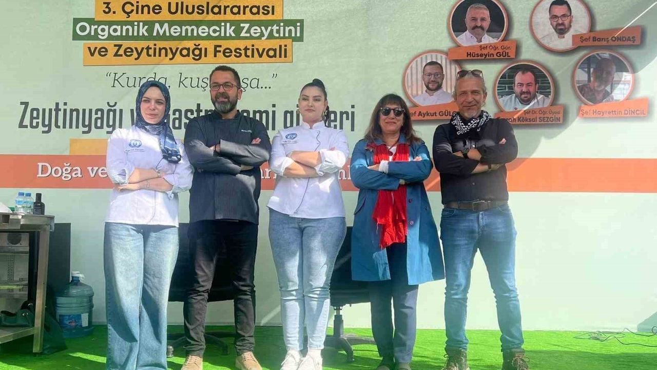 3. Çine Memecik Zeytin ve Zeytinyağı Festivali'ne Yoğun İlgi