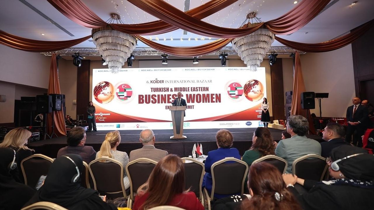 30 Ülkeden İş Kadını Kocaeli'de Buluştu — Türkiye&Ortadoğu İş Kadınları İhracat Buluşması