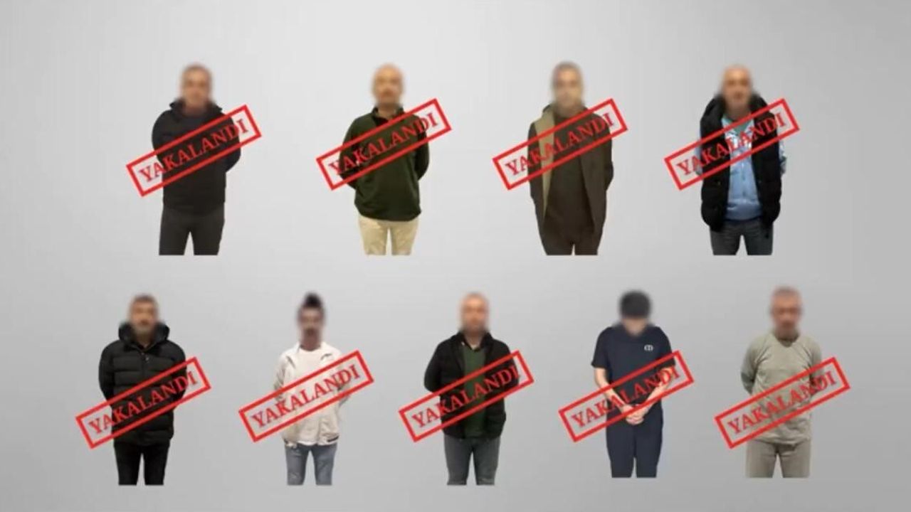 7 Kırmızı Bültenli ve 2 Ulusal Seviyede Aranan Şahıs Türkiye’ye İade Edildi