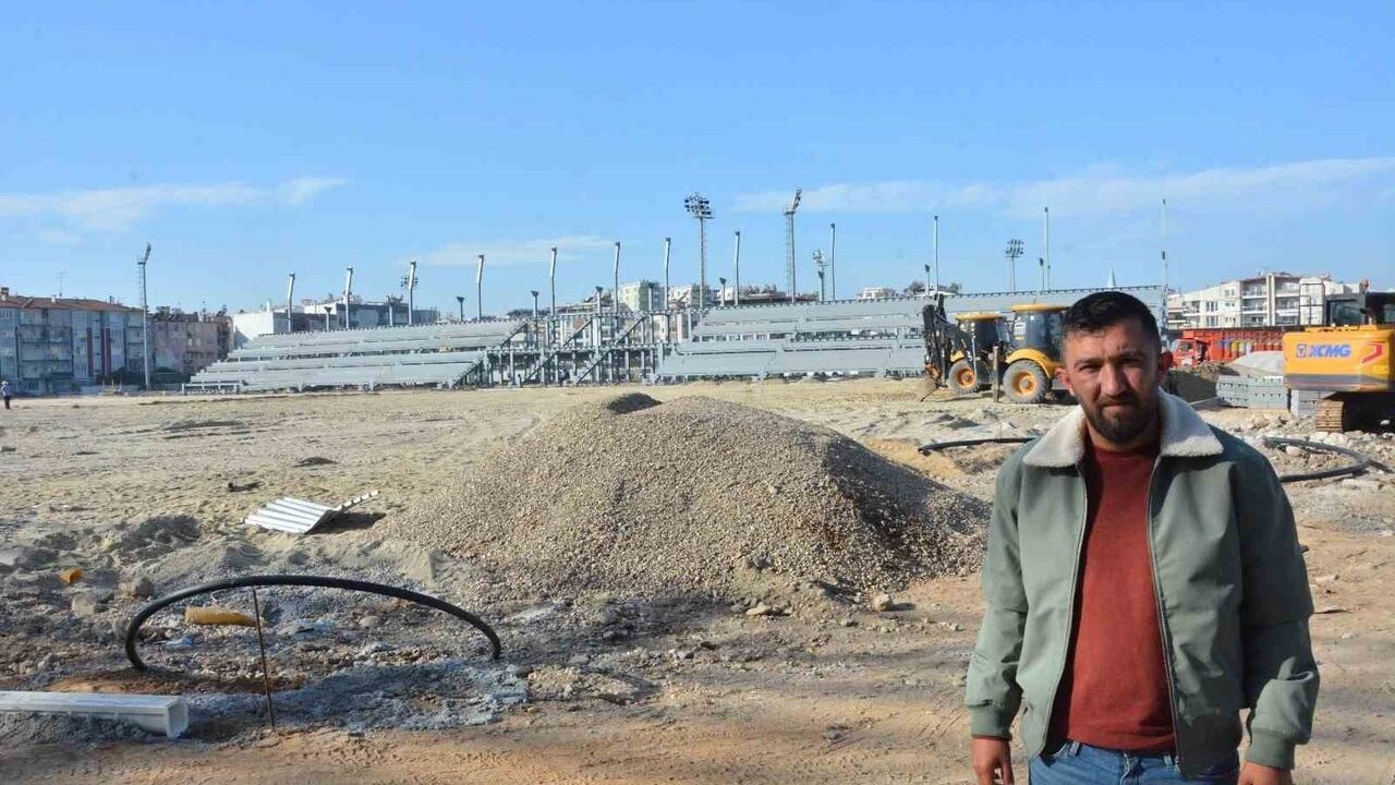 Adnan Menderes Stadı'nda İnşaat %75 Tamamlandı — 6 Bin Kapasiteli Yeni Stat