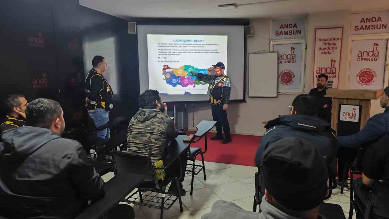 Afetlerde Kesintisiz Haberleşme: TRAC Samsun'da Telsiz Eğitimi