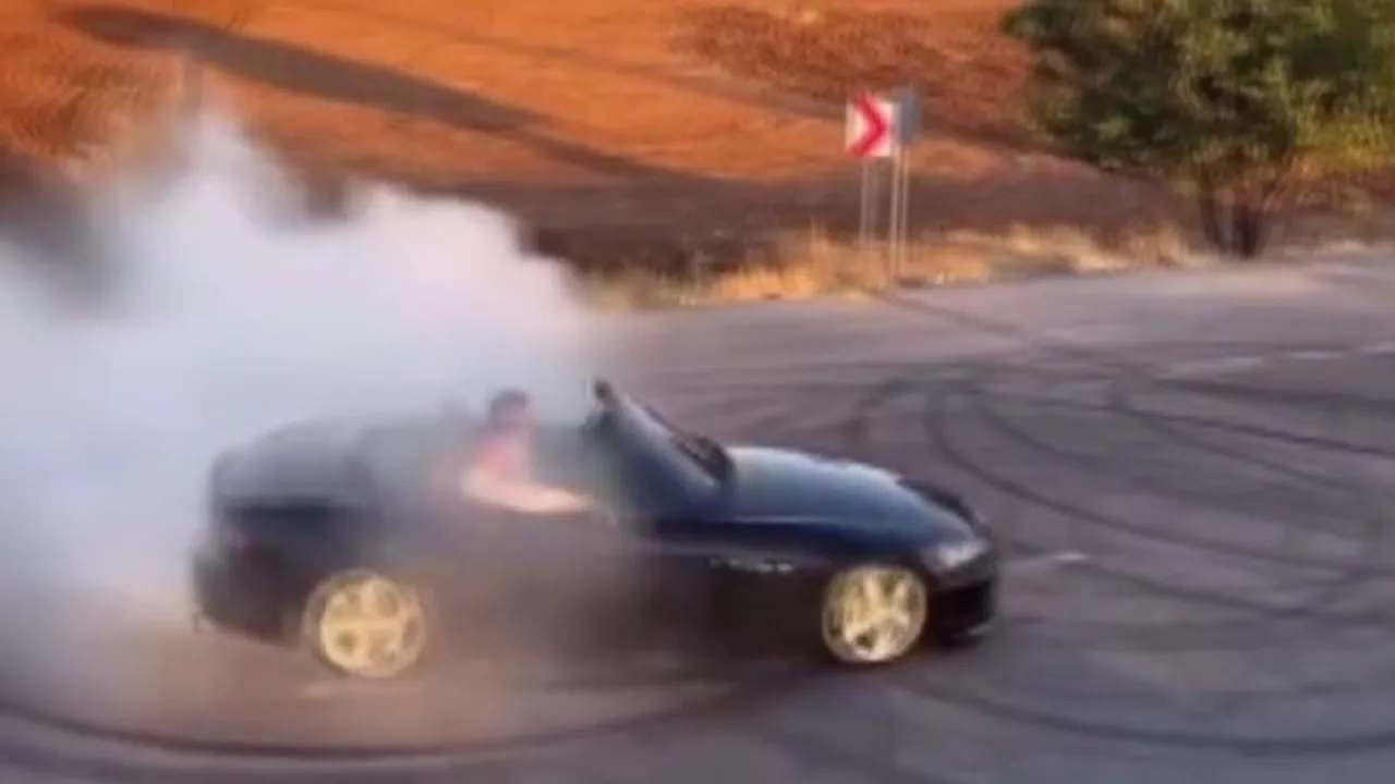 Afşin'de Sosyal Medyada Paylaşılan Drift'e 48 bin 559 TL Ceza