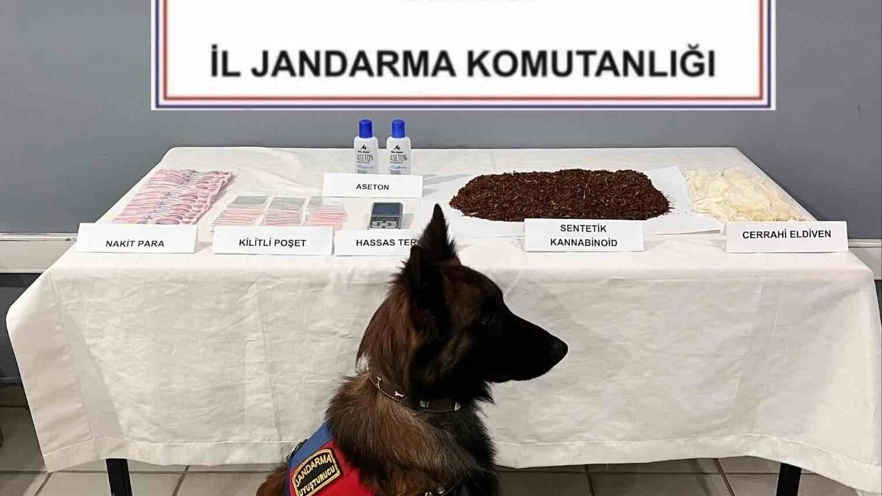 Afyonkarahisar'da 700 Gram Aseton Yedirilmiş Uyuşturucu Ele Geçirildi, 2 Kişi Tutuklandı