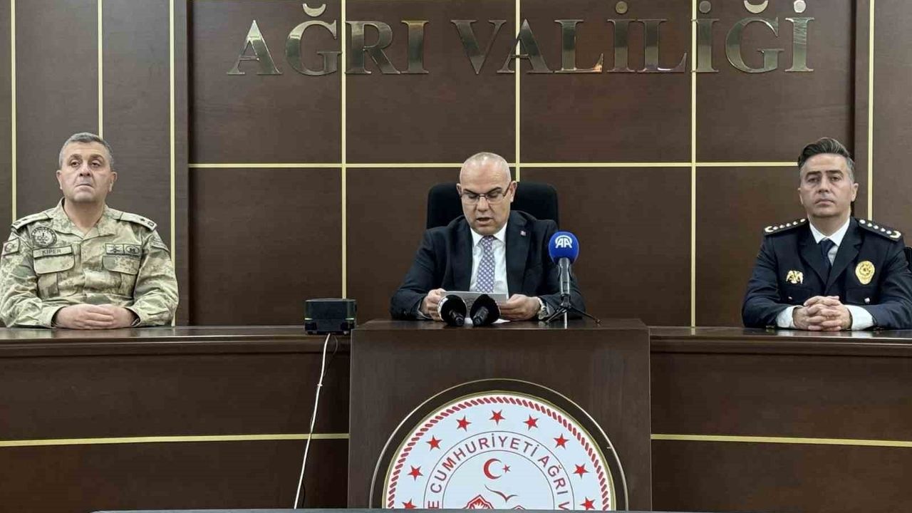 Ağrı Valisi Mustafa Koç: Ekim Güvenlik Raporu — Suç, Terör ve Uyuşturucu Verileri