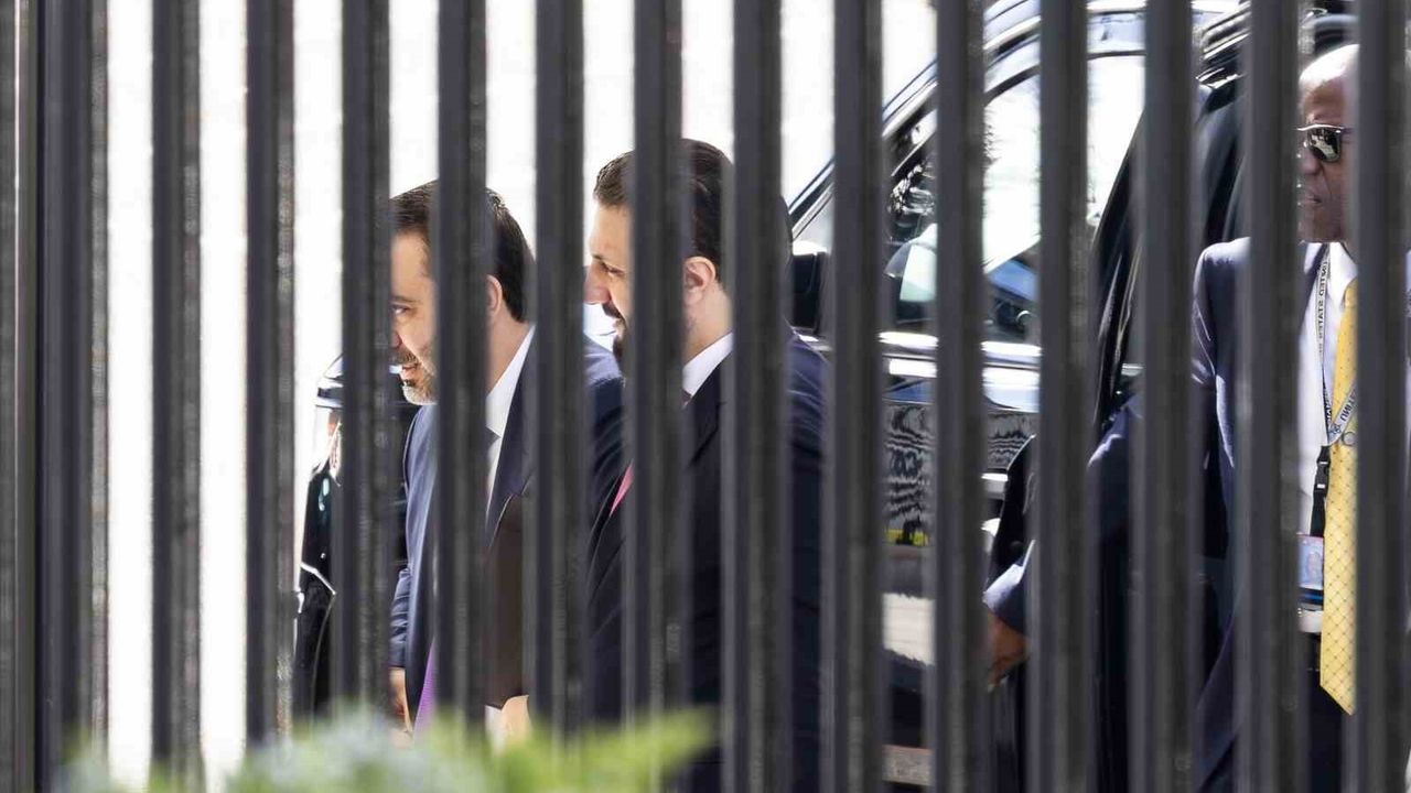 Ahmed eş-Şara Beyaz Saray'da Trump ile Görüştü