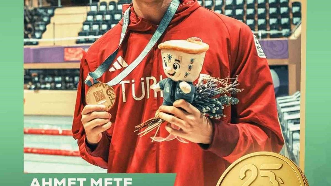 Ahmet Mete Boylu, Riyad’da İslami Dayanışma Oyunları'nda 4 Altınla Rekor Kırdı