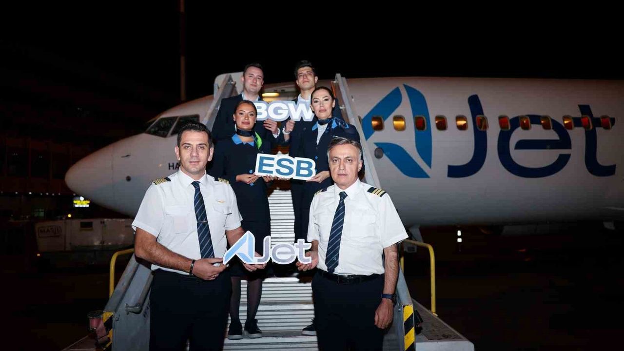 AJet Ankara-Bağdat Hattı Açıldı: Haftada 3 Sefer