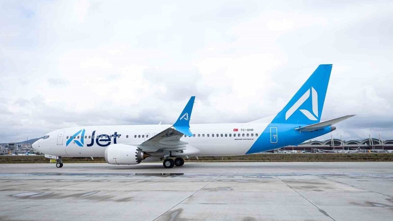 AJet filosuna 2 yeni Boeing 737-8 MAX uçak katıldı
