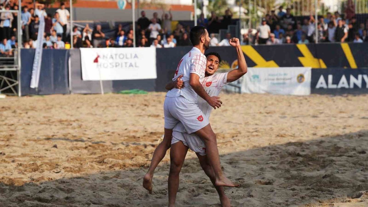 Alanya Belediyespor, TFF Plaj Futbolu Süper Finalleri Şampiyonu