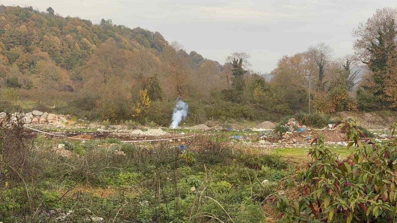Alaplı'da BOTAŞ Doğalgaz Boru Hattında Patlama