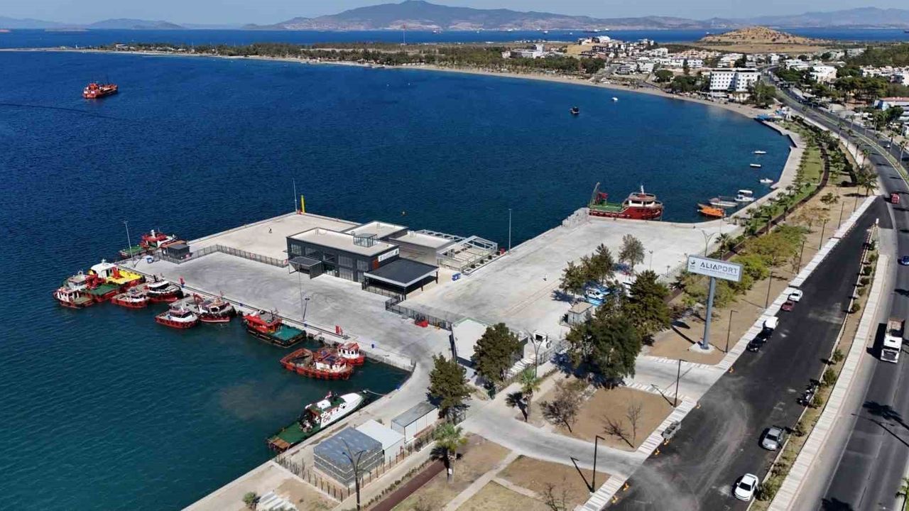 Aliaport Deniz Yolcu İskelesi Hizmete Hazır: Aliağa-Midilli Bağlantısı Başlıyor