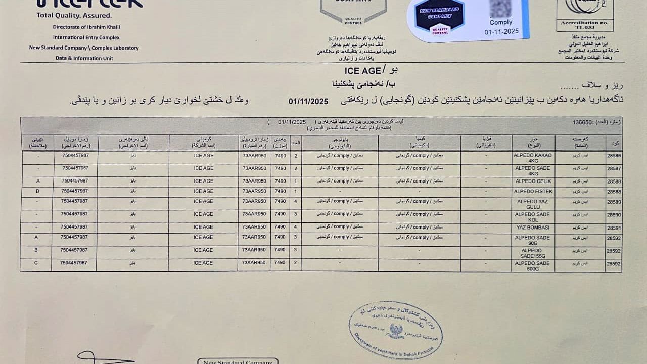 Alpedo'dan laboratuvar iddialarına açıklama: Ürünler ihracata uygundu
