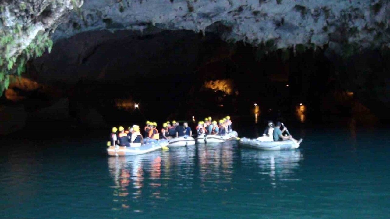 Altınbeşik Mağarası Antalya'da tadilat nedeniyle geçici kapatıldı