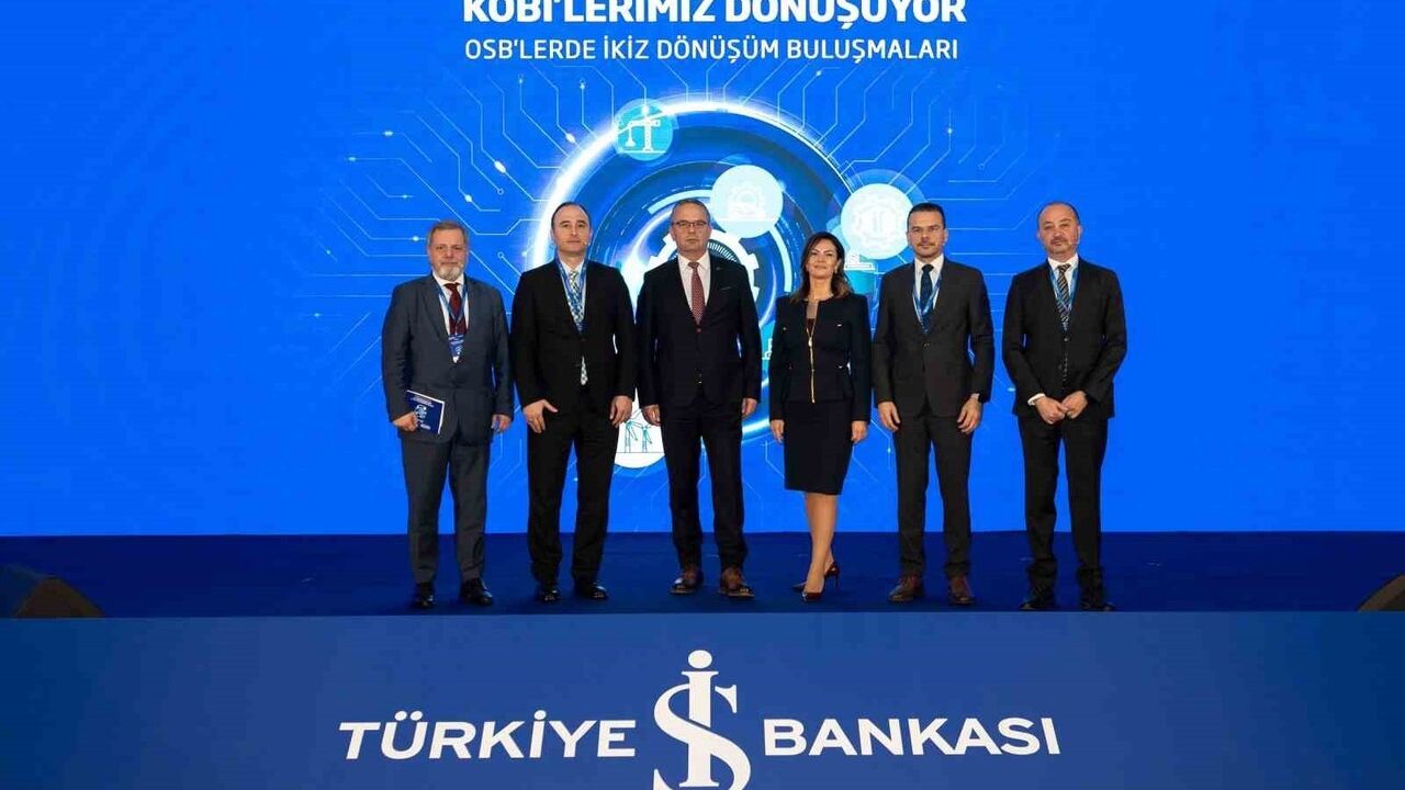Ankara'da 4. OSB'lerde İkiz Dönüşüm Buluşması — İş Bankası ve OSBÜK
