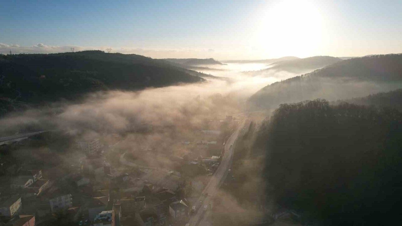 Arnavutköy Boğazköy'de Sis Kartpostalı: İstanbul'da Karadeniz Görüntüleri