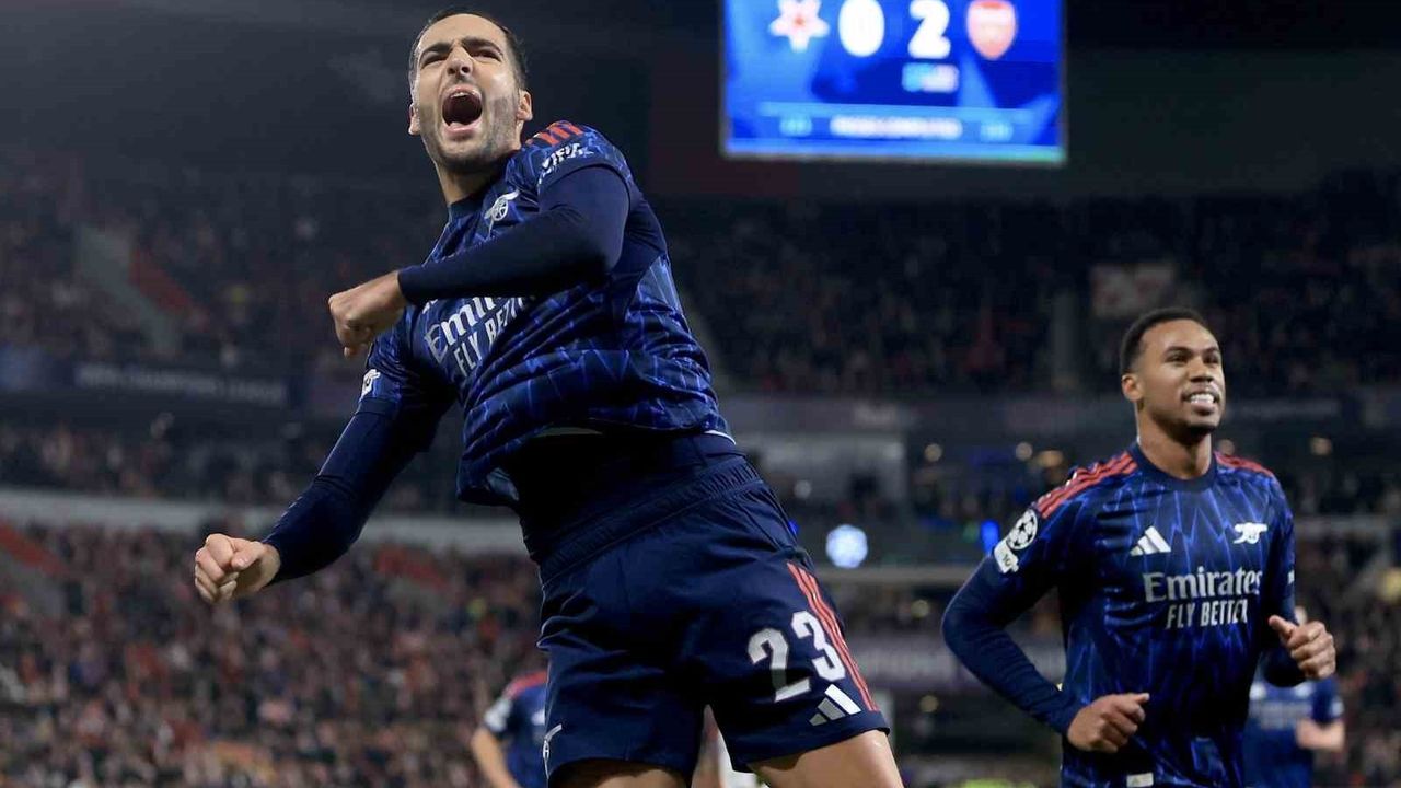 Arsenal, Şampiyonlar Ligi'nde 4'te 4: Slavia Prag 3-0