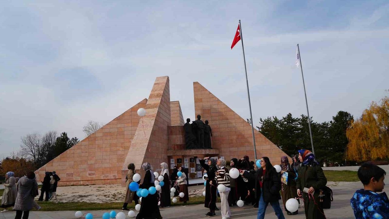 Atatürk Üniversitesi: Mavi Beyaz Balonlarla Doğu Türkistan'a Farkındalık