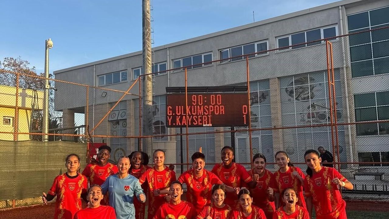 Auran Kayseri Kadın FK, Genç Ülkümspor'u 1-0 Yendi