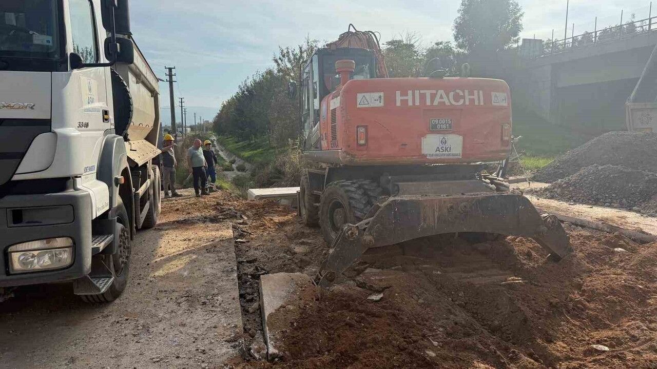 Aydın Büyükşehir'den Zeybek Mahallesi'ne 1 Milyon TL'lik Yağmur Suyu Yatırımı