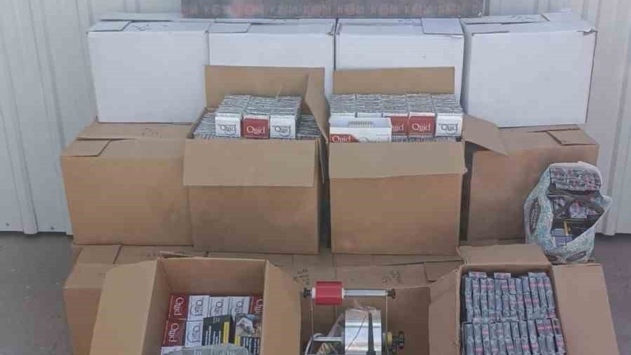 Aydın’da Kaçak Sigara Operasyonu: 260 Bin Dolu Makaron Ele Geçirildi