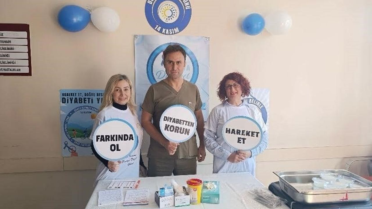 Aydın Devlet Hastanesi'nde Dünya Diyabet Günü: Ücretsiz Kan Şekeri Ölçümü ve Bilgilendirme