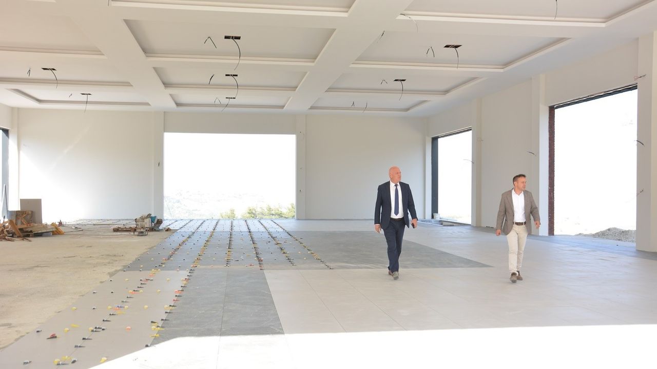 Babadağ Sosyal Tesisi İnşaatı Hızla İlerliyor