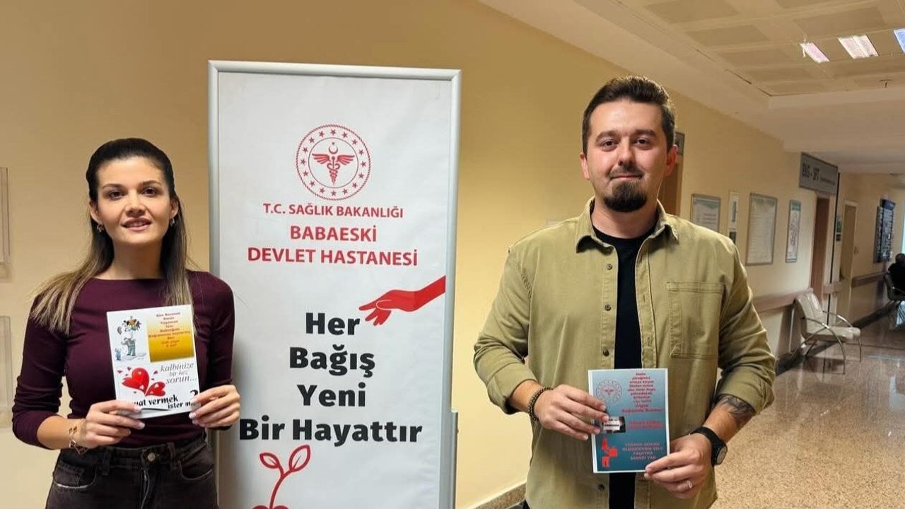 Babaeski'de Organ Bağışı Bilinçlendirme Etkinliği