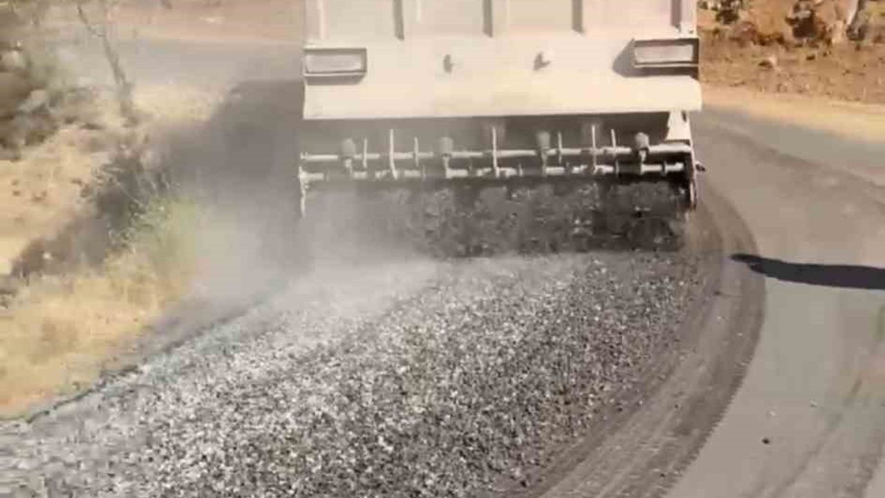 Bağlar Köyü'nde 4 km Asfalt Çalışması Tamamlandı