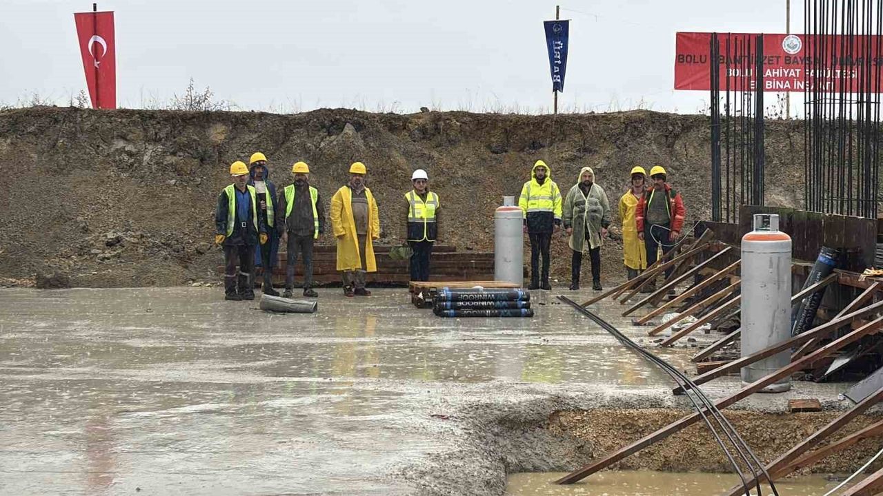 BAİBÜ İlahiyat Fakültesi Ek Binasının Temeli Atıldı