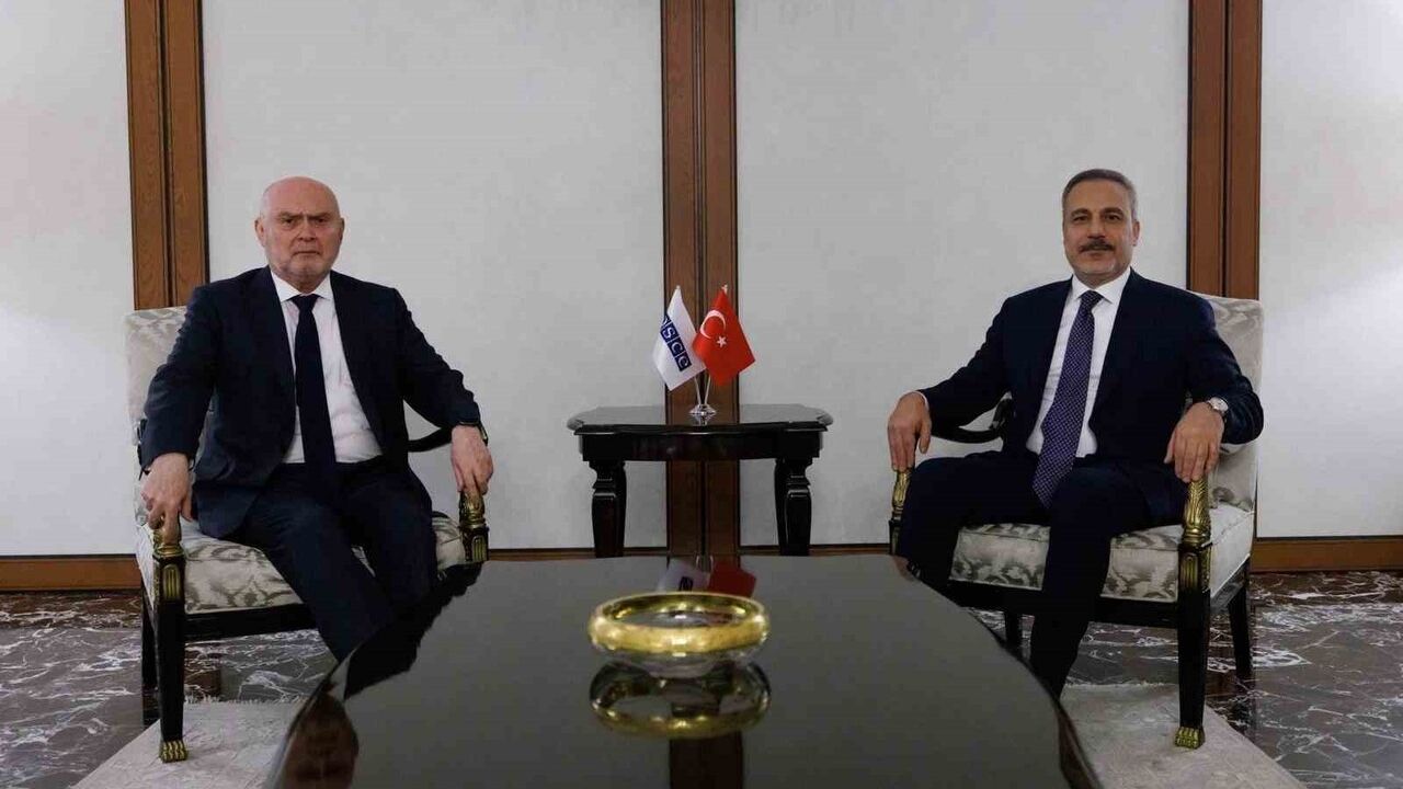 Bakan Fidan, AGİT Genel Sekreteri Sinirlioğlu’nu Ankara’da Kabul Etti