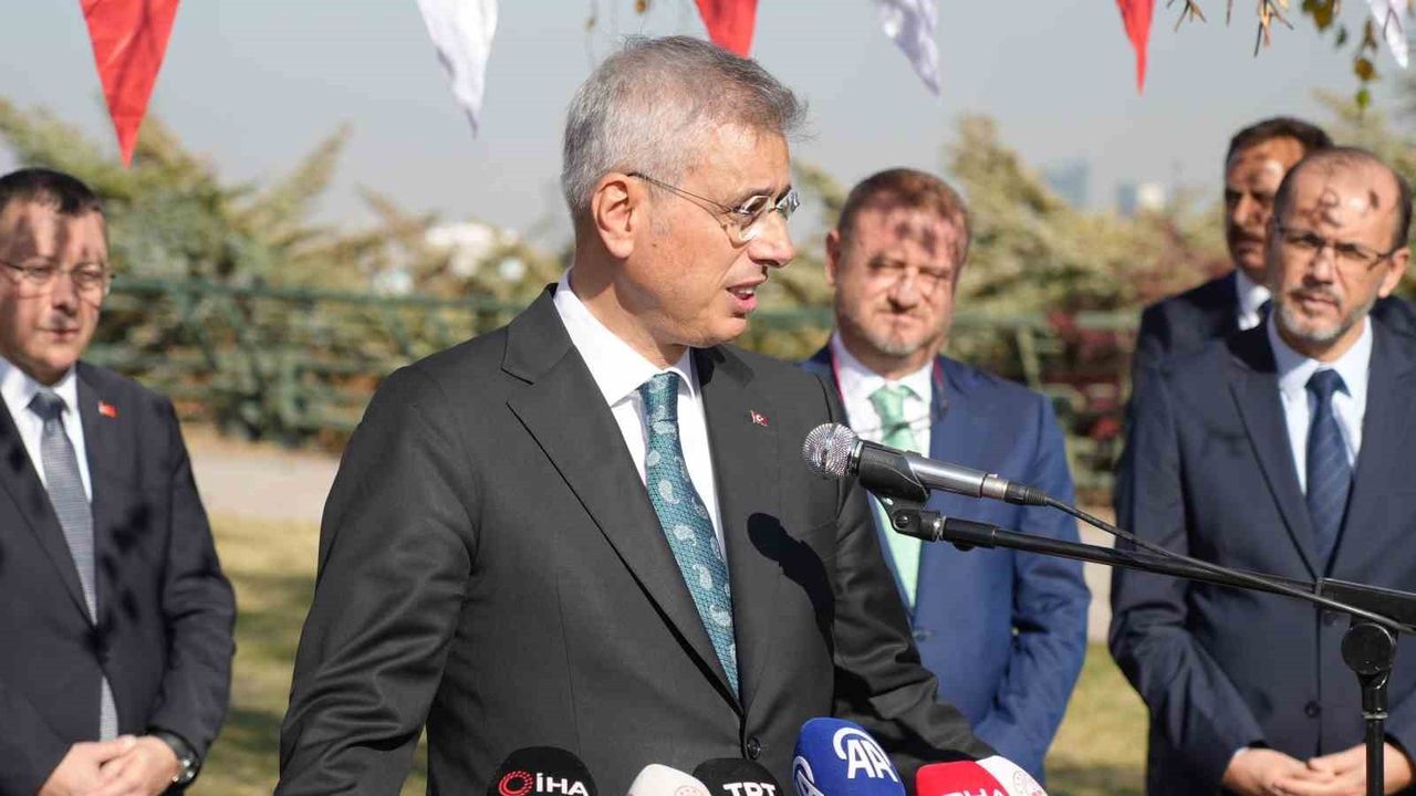 Bakan Memişoğlu: 'Her ağaç candır' — Gazilerle 11 Kasım'da fidan dikimi