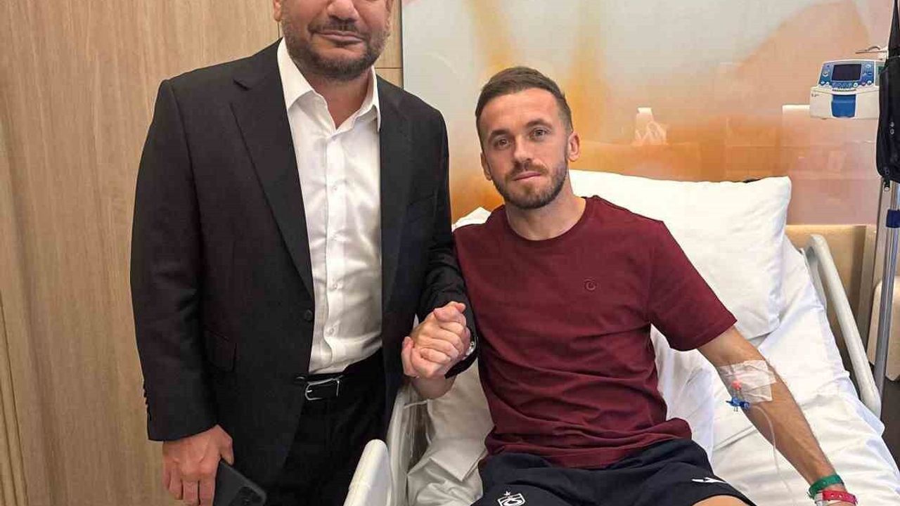 Başkan Ertuğrul Doğan’dan Edin Visca’ya Geçmiş Olsun Ziyareti