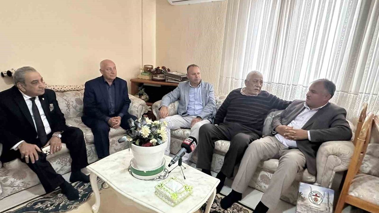 Başkan Pütün, Kırkpınar Başpehlivanı Hüseyin Çokal'ı Ziyaret Etti