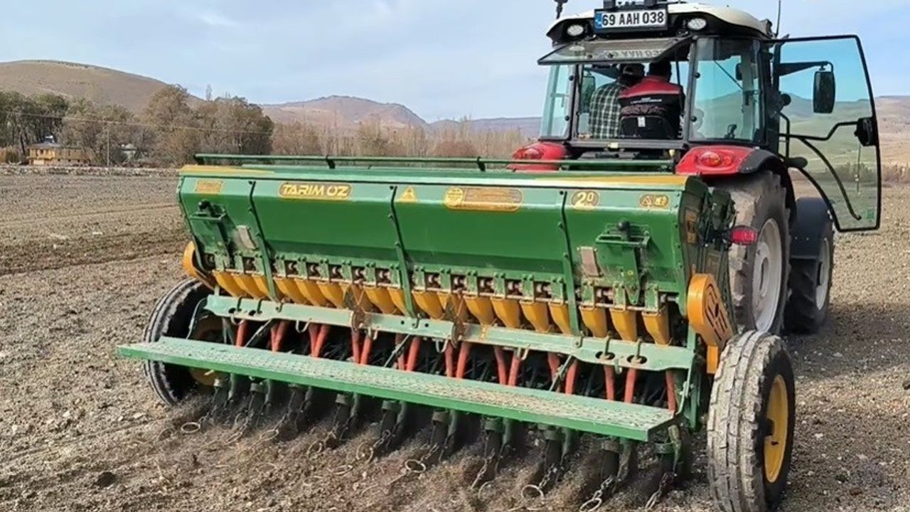 Bayburt Arpalı’da 64 Dekarlık Suni Mera Tesisi Kuruldu