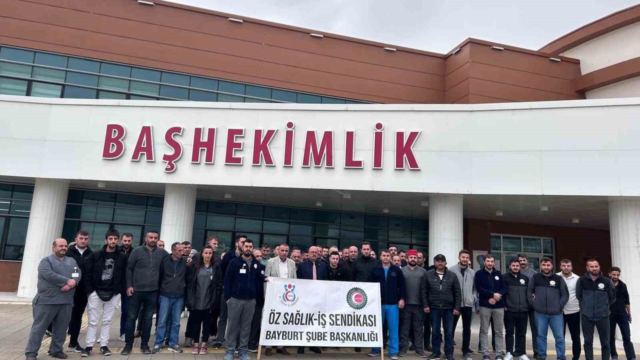 Bayburt Devlet Hastanesi'nde Temizlik Görevlisine Şiddet İddiası