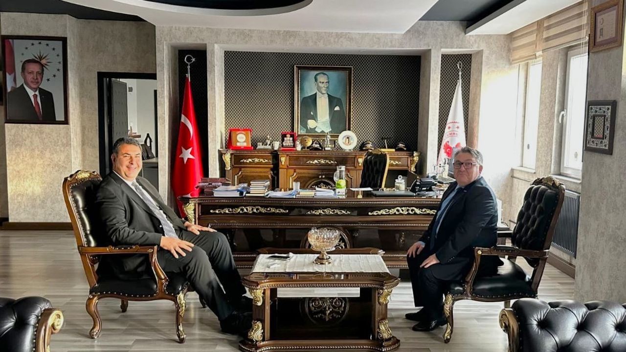 BEUN Rektörü Özölçer, Karadeniz Ereğli Kaymakamı Fatih Yılmaz’ı Ziyaret Etti