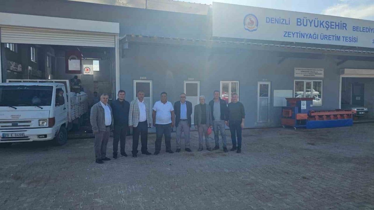 Beyağaç’ta Zeytinyağı Sezonu Başladı — Başkan Sezayi Pütün Tesisleri İnceledi