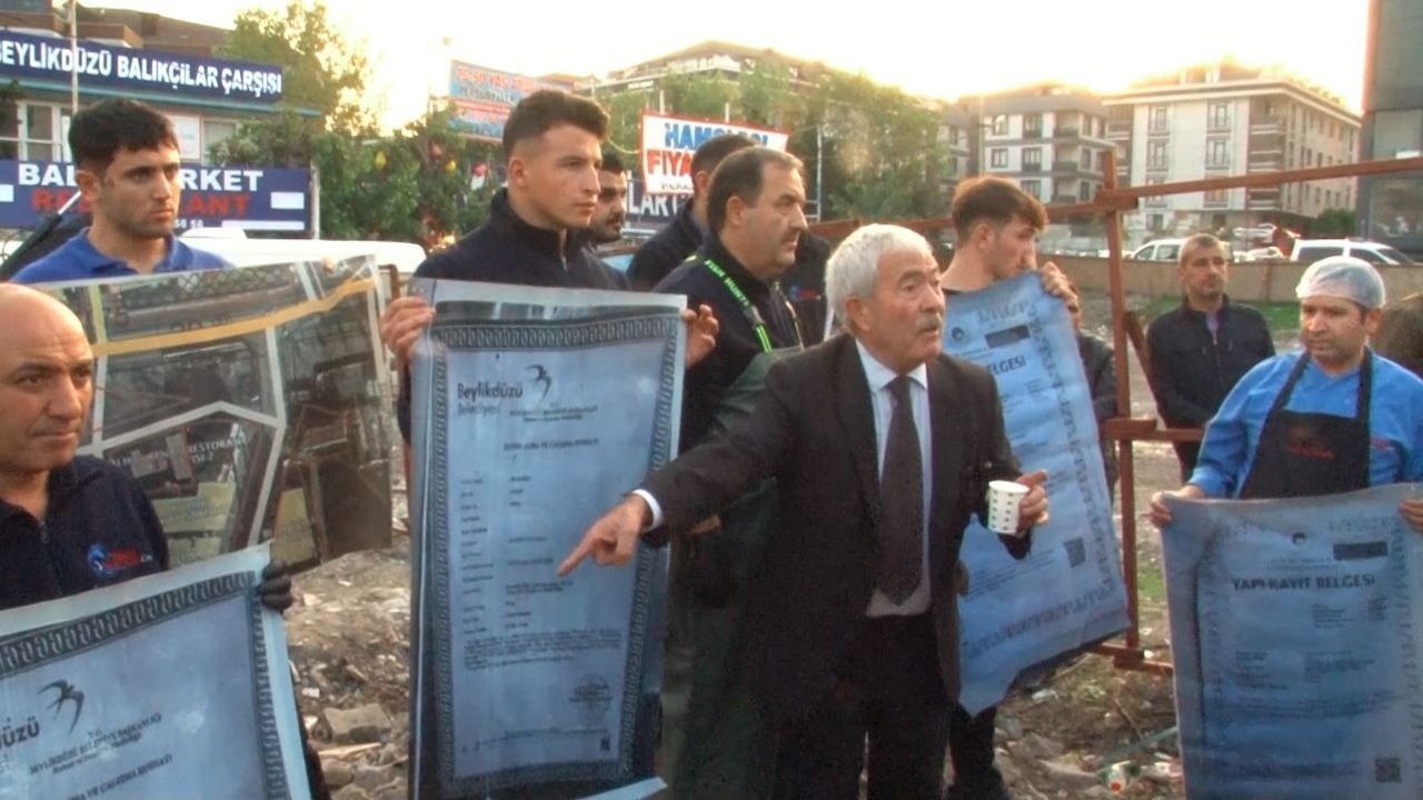 Beylikdüzü’nde Balıkçı Kenan ile Zabıta Arasında Gerginlik